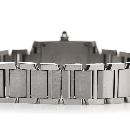 Cartier Stainless Steel 20mm Tank Francaise Quartz Watch 5 of 6
