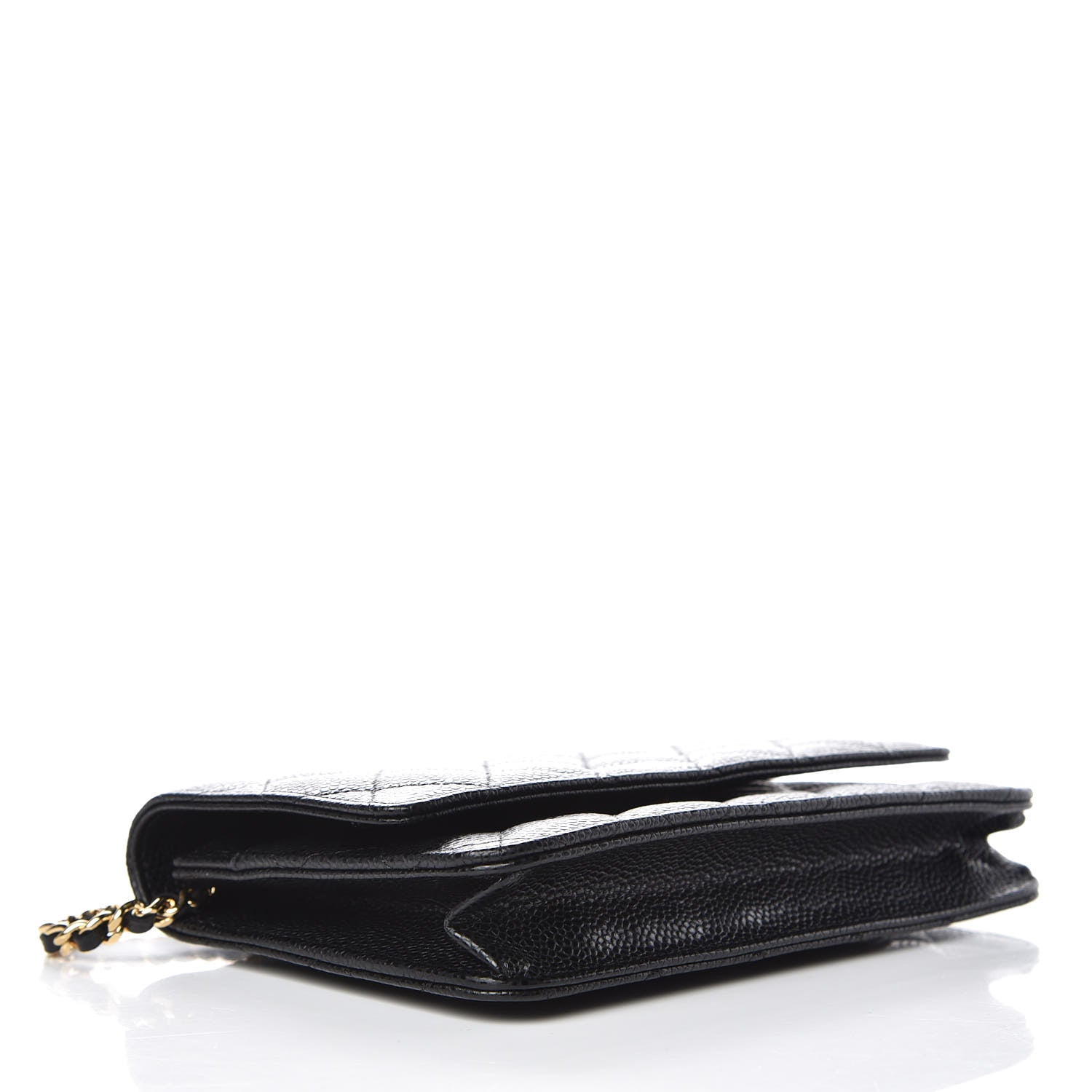 Chanel Caviar Quilted Wallet On Chain WOC Black 4 of 9
