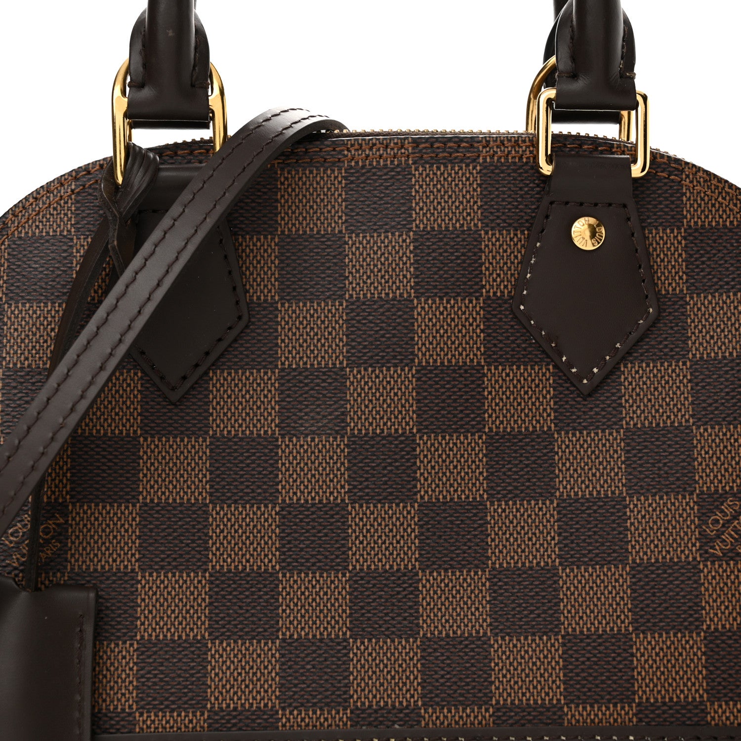 Louis Vuitton Damier Ebene Alma BB 9 of 14