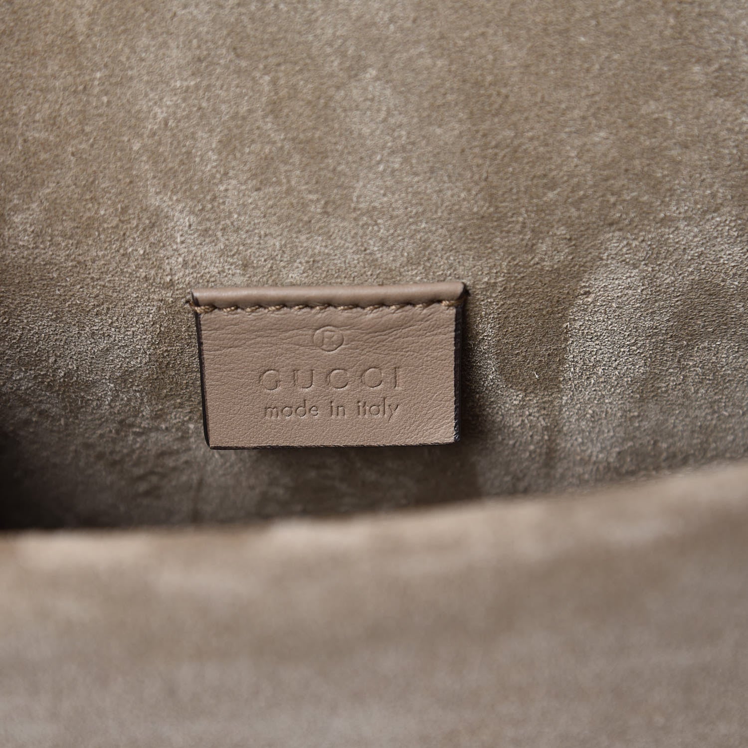 Gucci GG Supreme Monogram Mini Dionysus Shoulder Bag Taupe 6 of 11