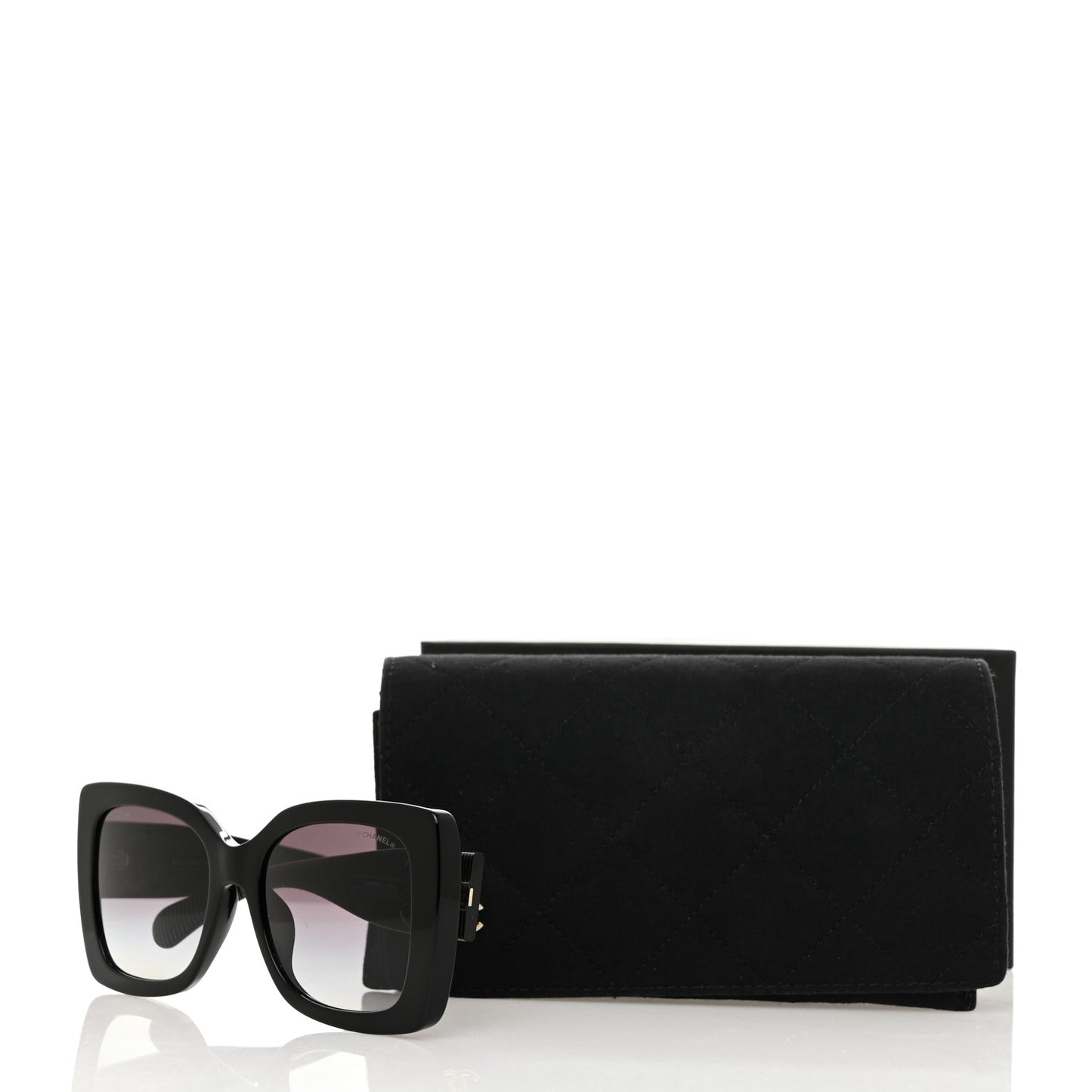 Square CC Sunglasses 5494-A Black