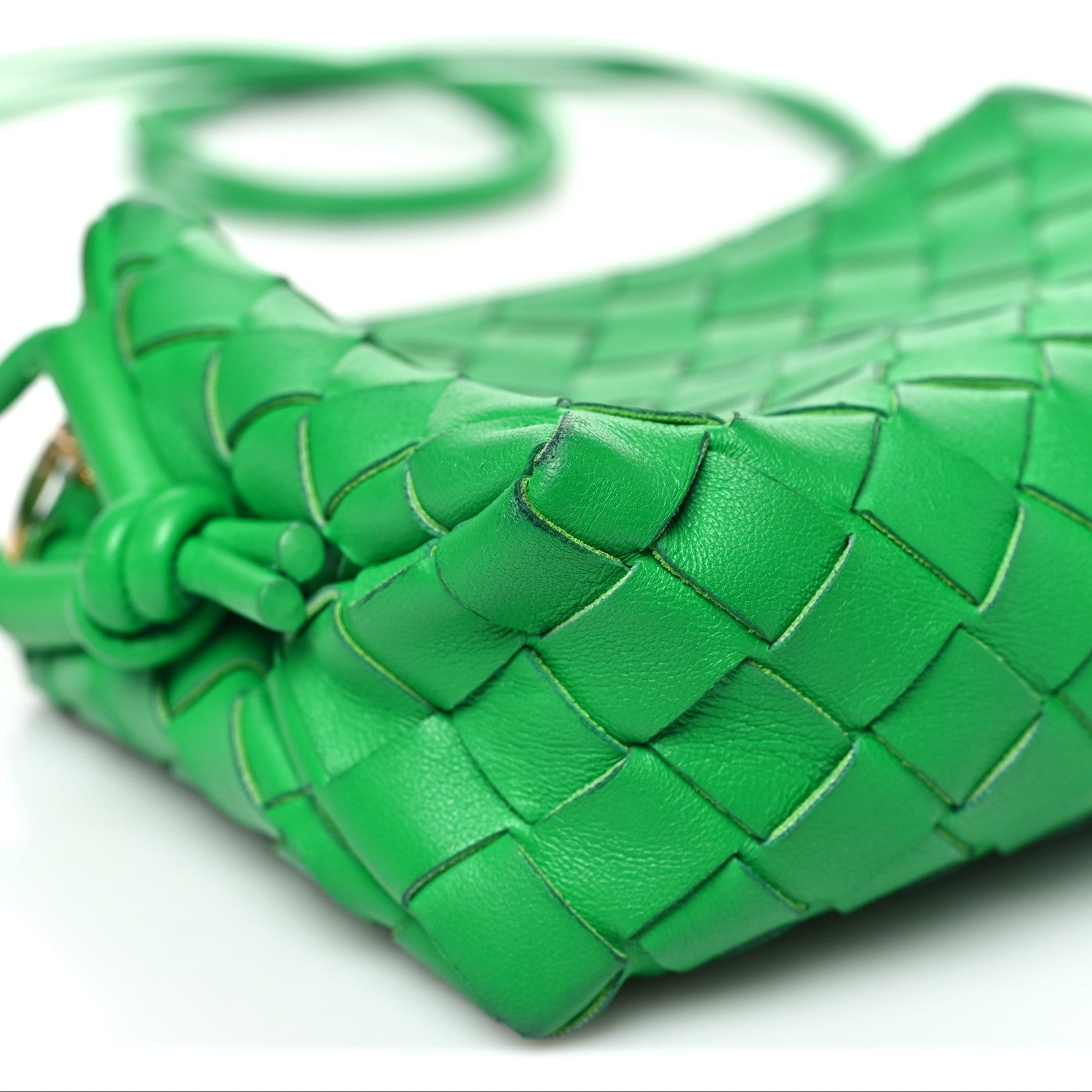 Bottega Veneta Nappa Intrecciato Mini Loop Camera Bag Parakeet 8 of 10
