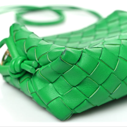 Bottega Veneta Nappa Intrecciato Mini Loop Camera Bag Parakeet 8 of 10