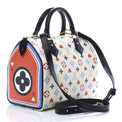 Louis Vuitton Game On Speedy Bandouliere 25 White 4 of 13
