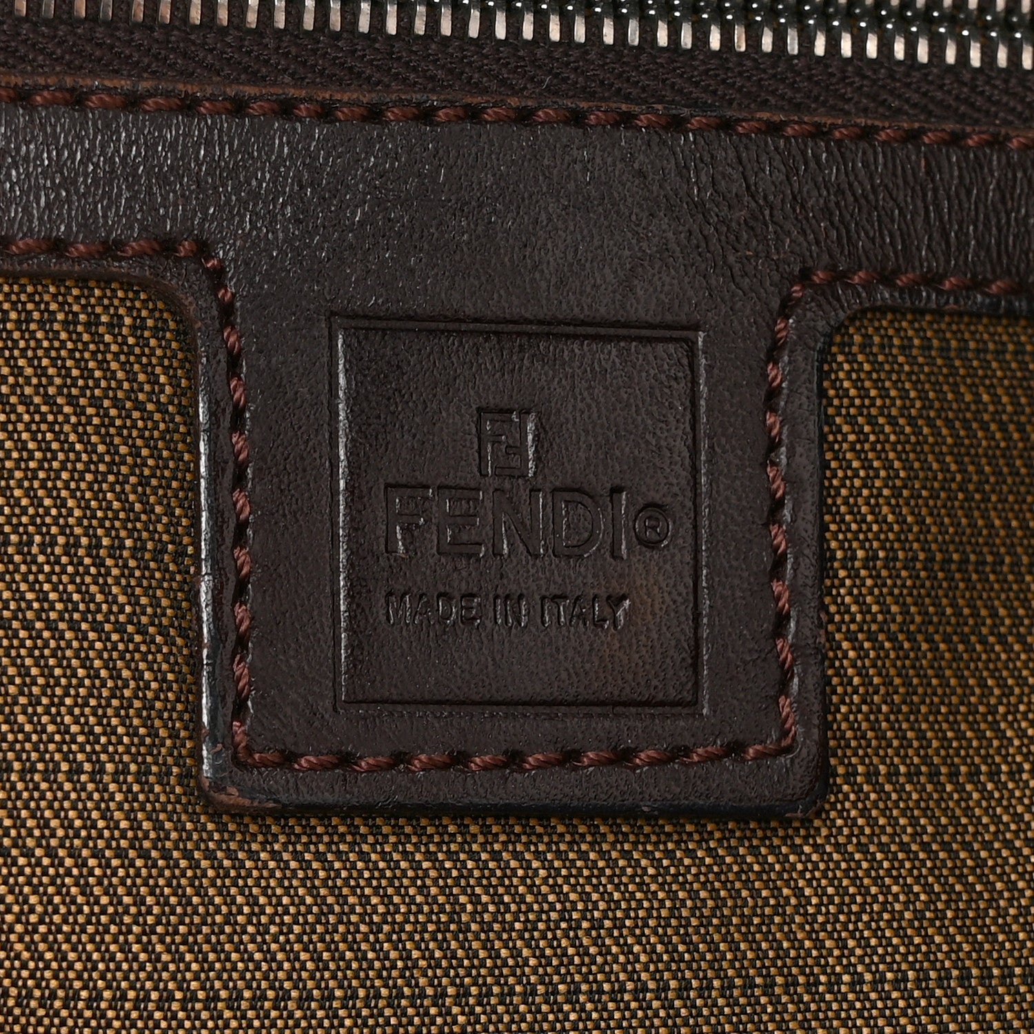 Fendi Zucca Mama Baguette Tobacco 6 of 10