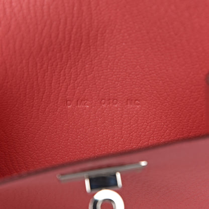 Hermes Chevre Mysore Kelly Pocket Compact Wallet Rose Ete 7 of 8