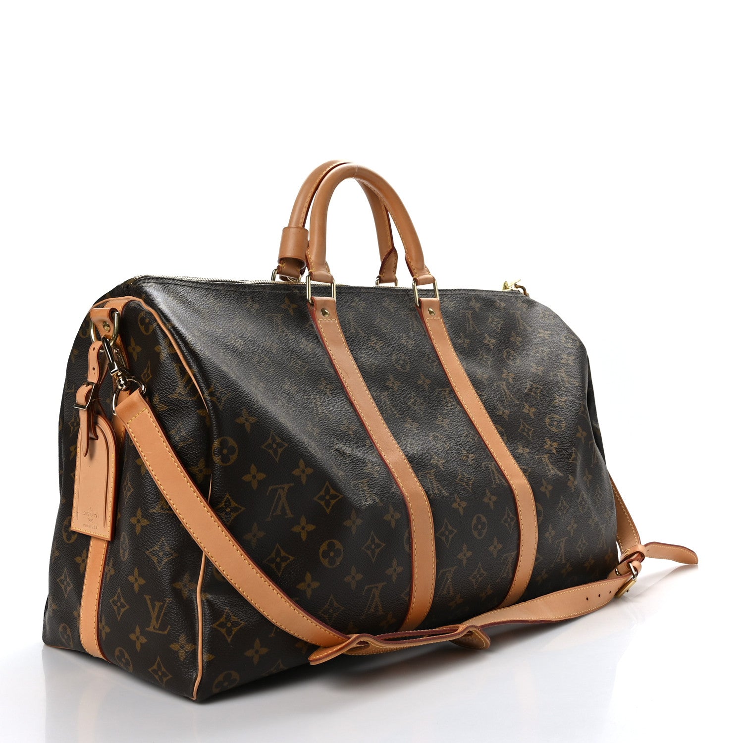 Louis Vuitton Monogram Keepall Bandouliere 55 3 of 11