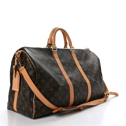 Louis Vuitton Monogram Keepall Bandouliere 55 3 of 11