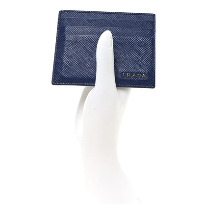 Prada Saffiano Card Holder Inchiostro 2 of 8