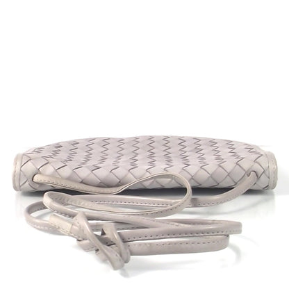 Bottega Veneta Vintage Woven Shoulder Bag Gray 4 of 8