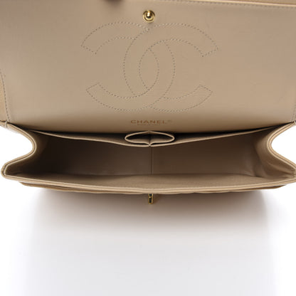 Chanel Caviar Quilted Jumbo Double Flap Beige Clair 5 of 11