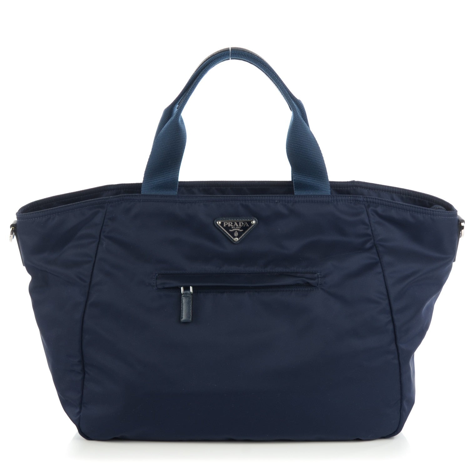 Prada Nylon Vela Tote Baltico 1 of 9