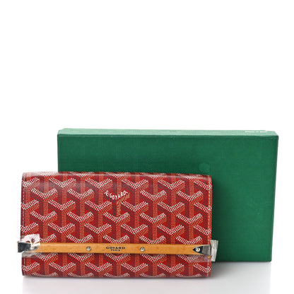 Goyard Goyardine Monte Carlo Mini Phone Case Red 7 of 9