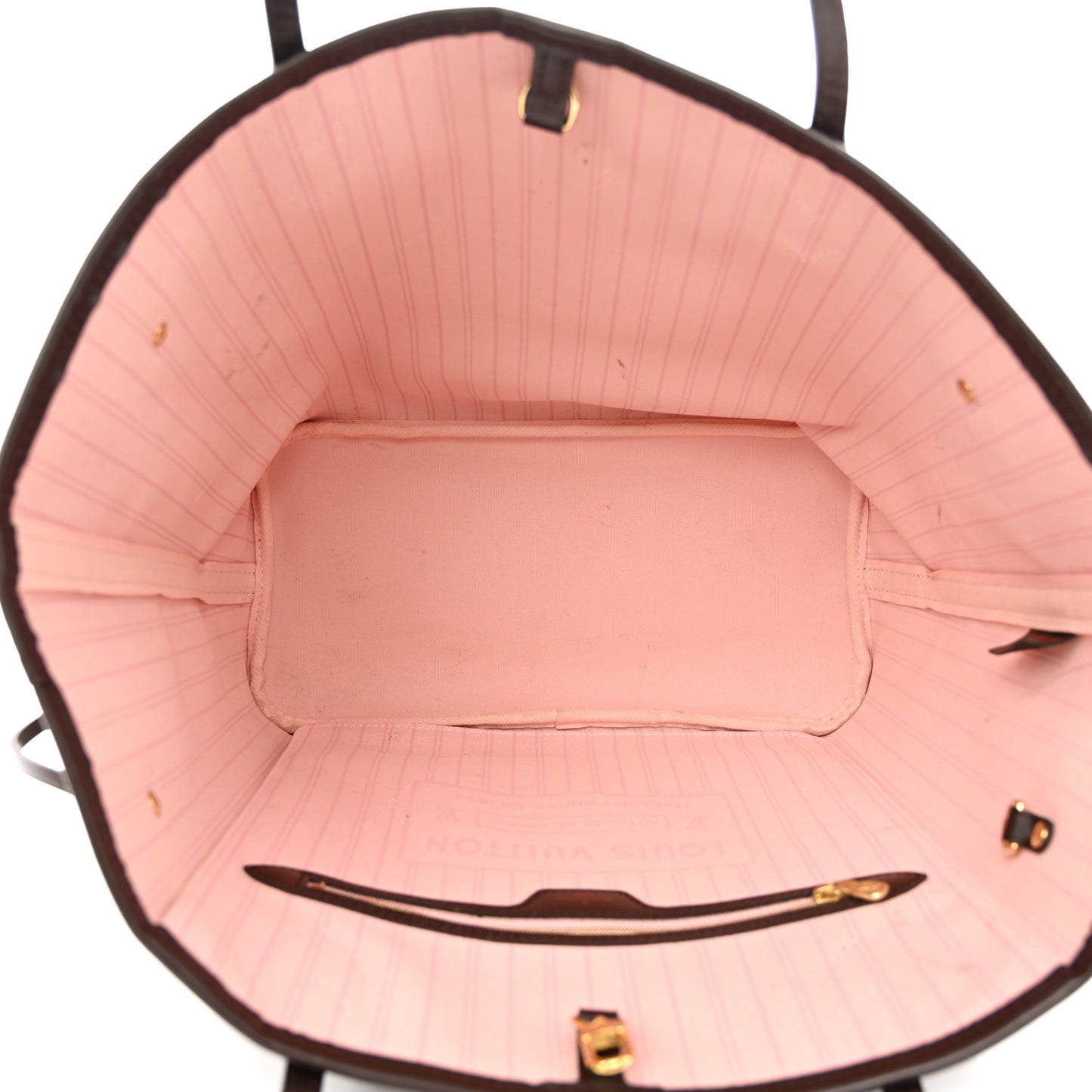 Damier Ebene Neo Neverfull MM Rose Ballerine