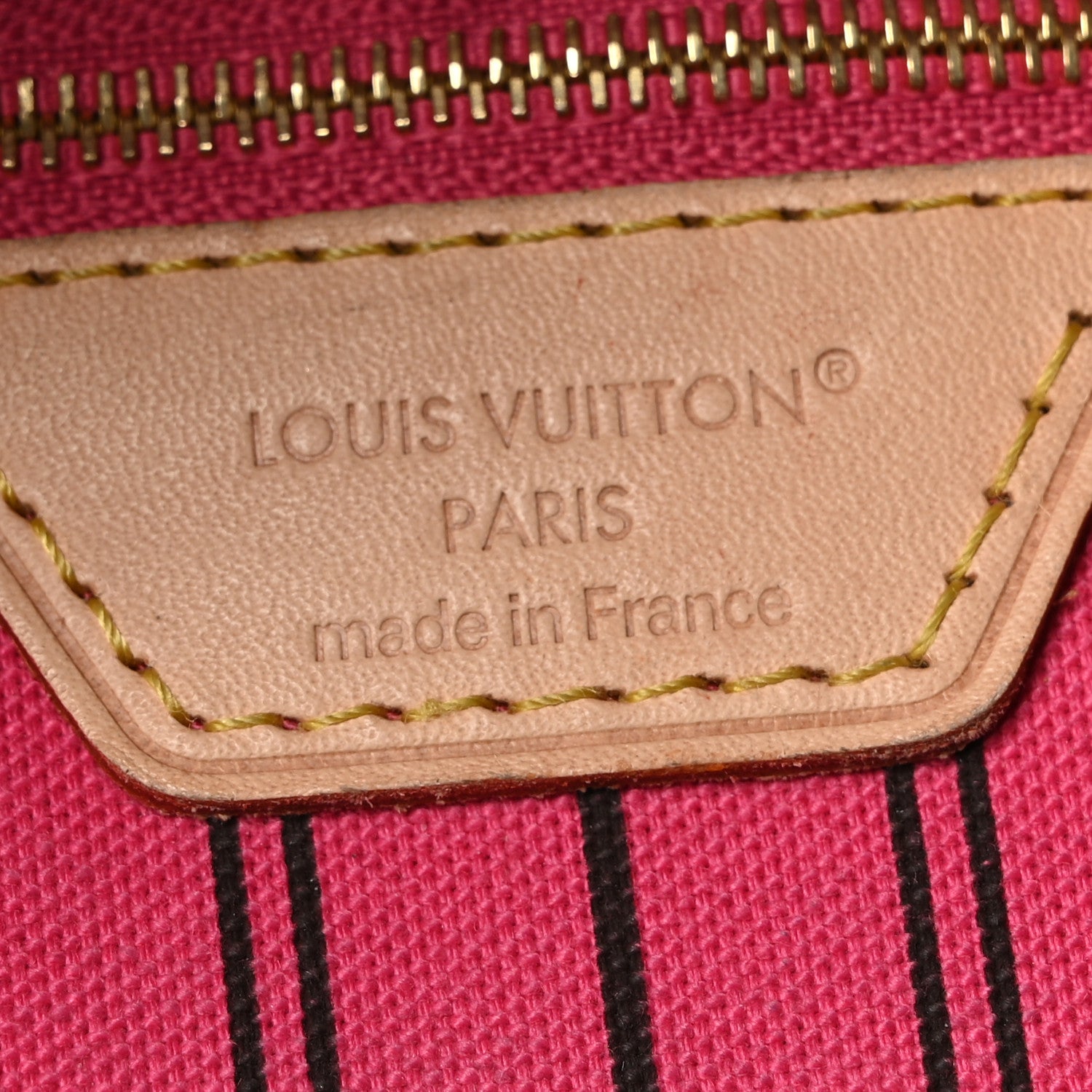 Louis Vuitton Monogram Inside Out Neverfull Bandouliere MM Rose Pondichery 5 of 9