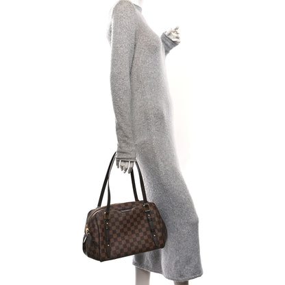 Louis Vuitton Damier Ebene Rivington GM 2 of 10