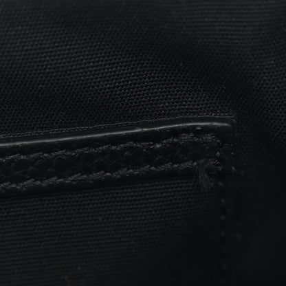 Christian Dior Grained Calfskin Oblique Mini Saddle Messenger Black 8 of 11