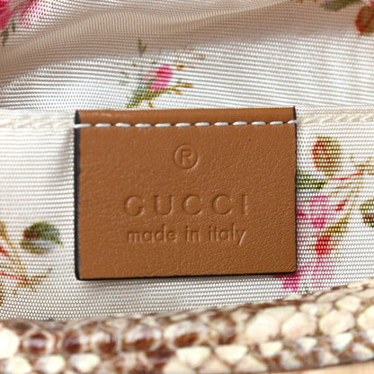 Gucci Raffia Elaphe Mini Ophidia Shoulder Bag Natural Cream Brown 6 of 9