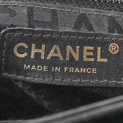 Chanel Calfskin Chocolate Bar Quilted Small Shoulder Bag Black 6 of 11