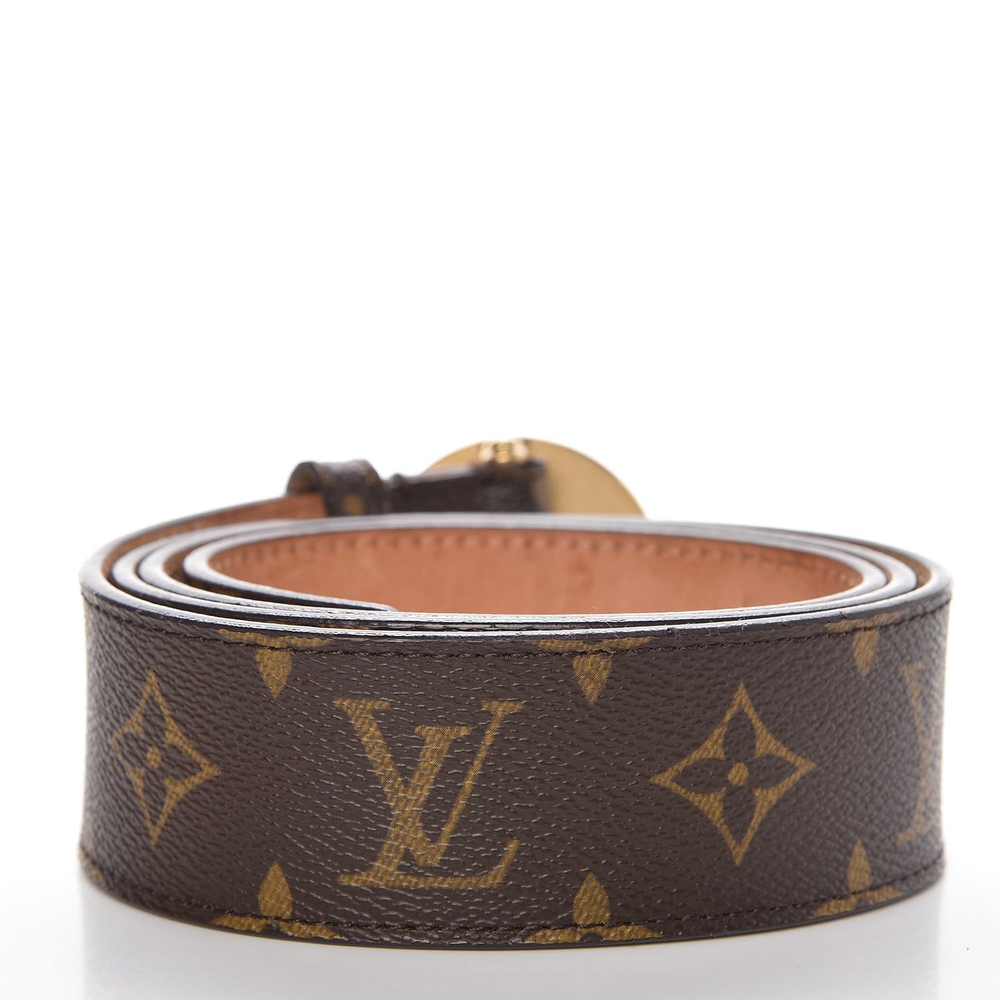Monogram Trunks and Bags Belt 90 36