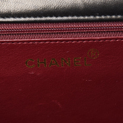 Chanel Lambskin Quilted Small Single Flap Bag Black 7 of 9