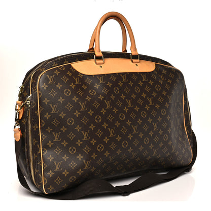 Louis Vuitton Monogram Alize 2 Compartment Luggage 2 of 9