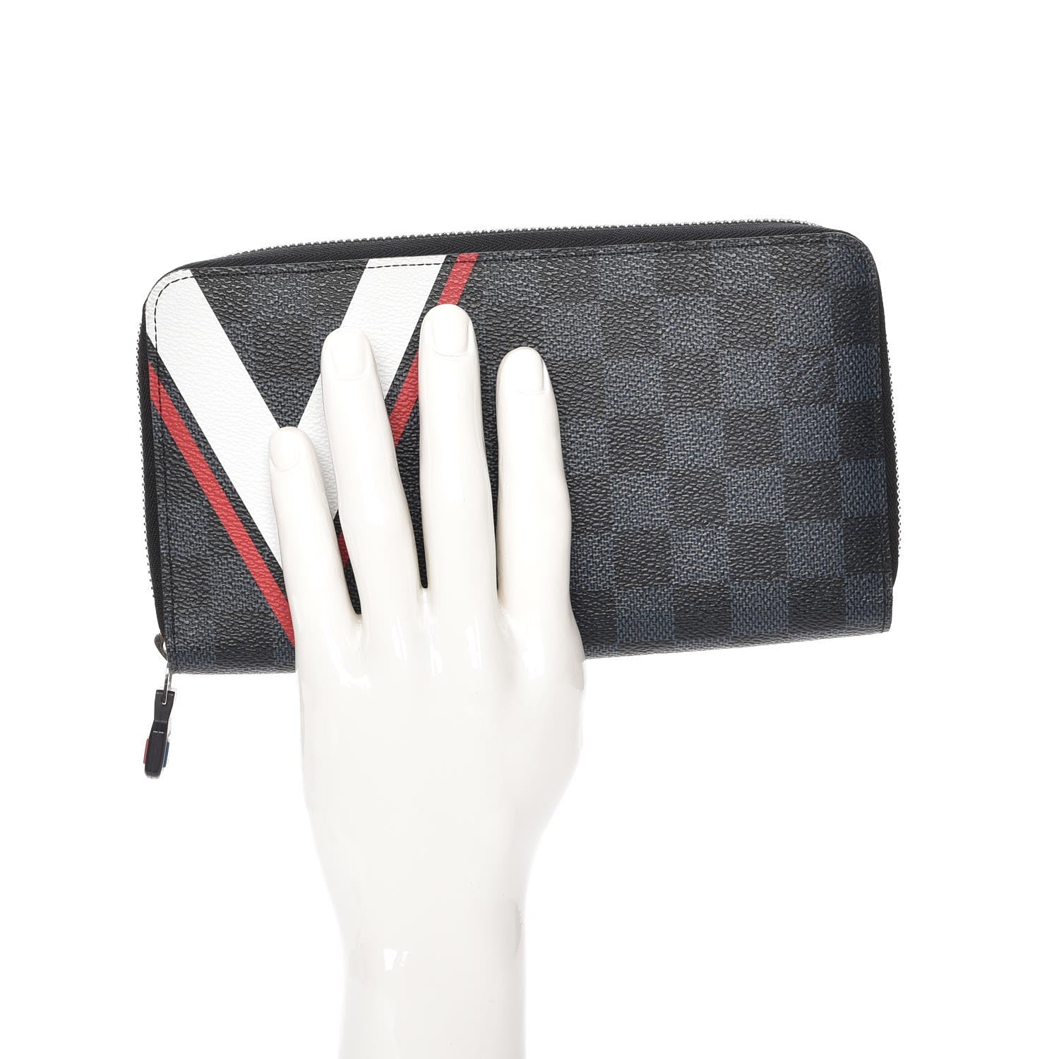 Louis Vuitton Damier Cobalt Latitude America's Cup Regatta Zippy Organizer Wallet 2 of 8