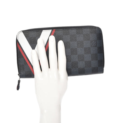 Louis Vuitton Damier Cobalt Latitude America's Cup Regatta Zippy Organizer Wallet 2 of 8