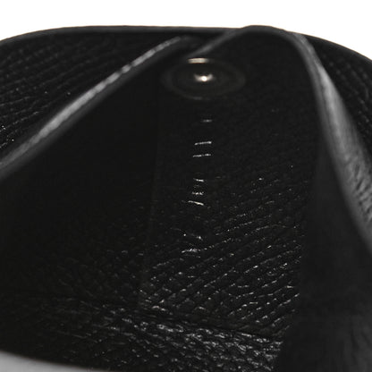 Hermes Epsom Bastia Coin Purse Black 7 of 10