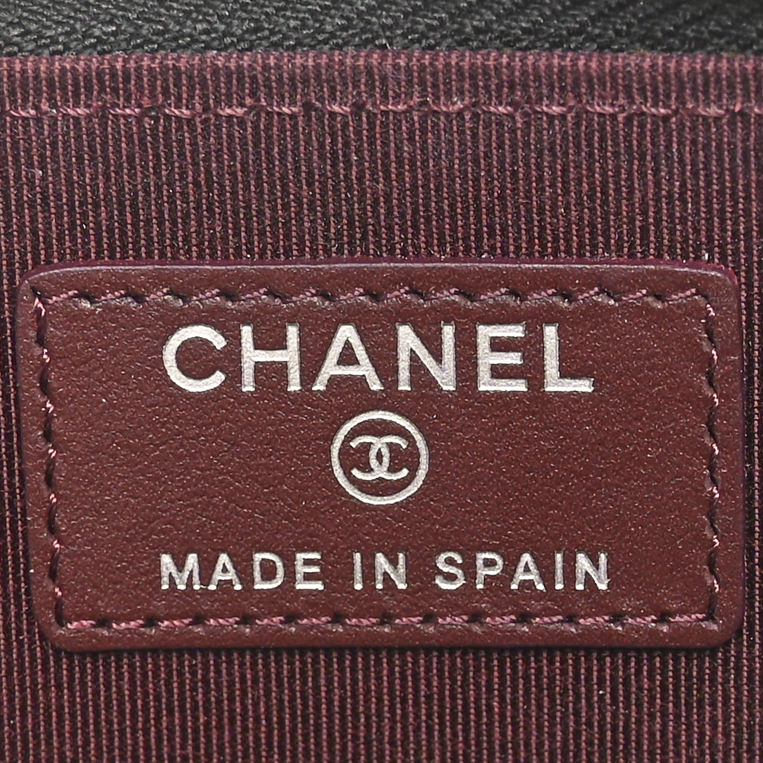 Chanel Caviar Quilted Zip Coin Purse Black 6 of 9