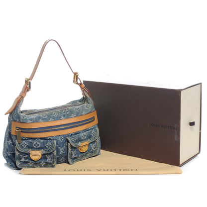Louis Vuitton Monogram Denim Baggy PM Blue 5 of 8