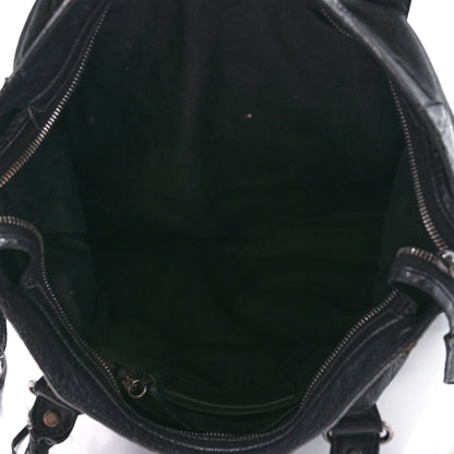 Balenciaga Agneau Classic Silver Hardware City Black 5 of 13