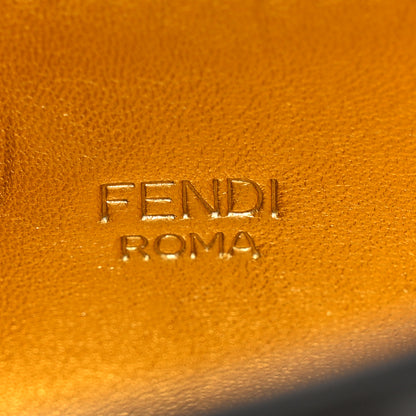 Fendi Nappa Small Peekaboo I SEE U East West Chain Satchel Black 7 of 14