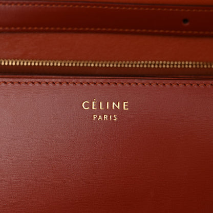 Celine Box Calfskin Medium Classic Box Flap Bag Lipstick 6 of 13