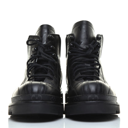 Louis Vuitton Monogram Eclipse Ankle Boots 8 Black 2 of 8