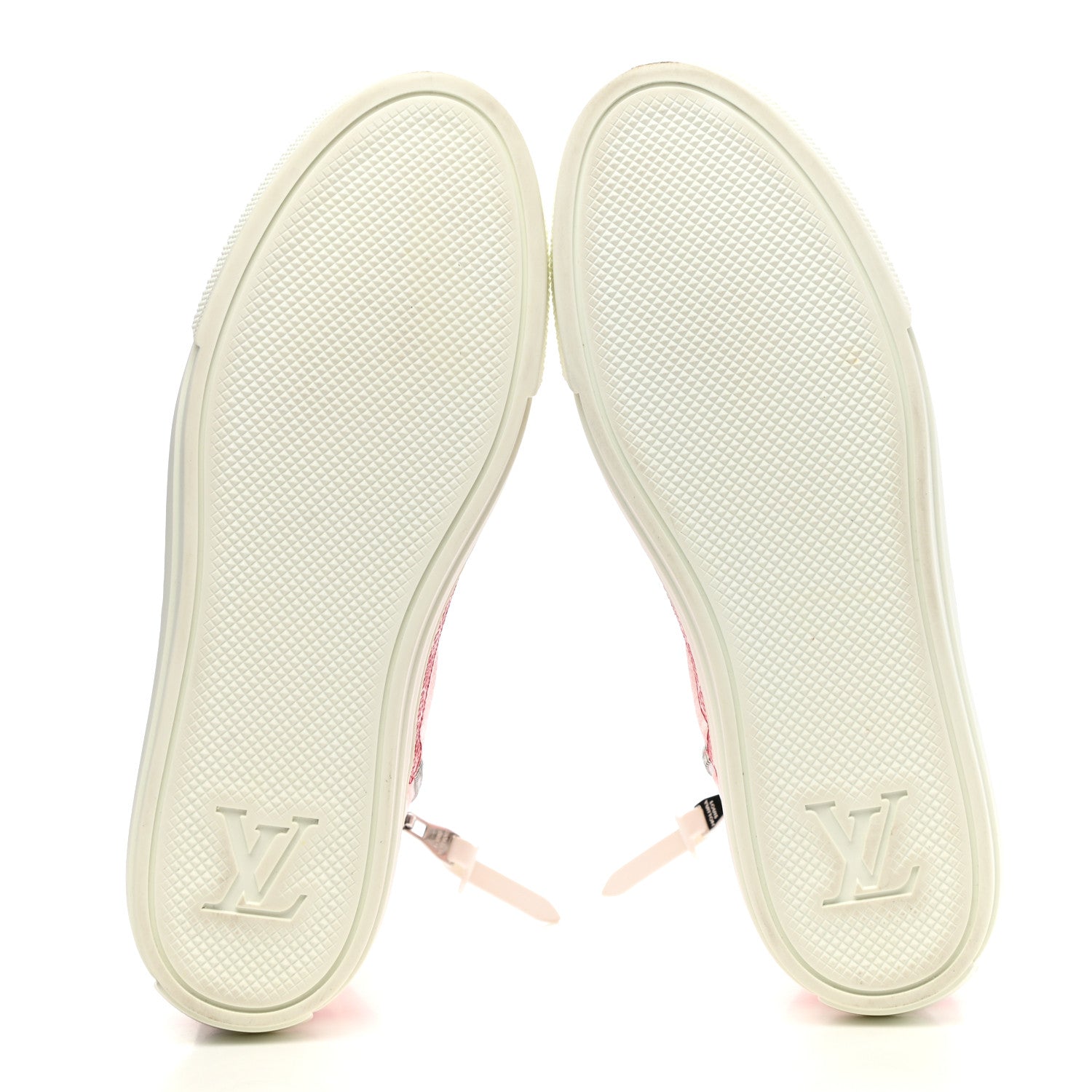 Louis Vuitton Monogram Giant Stellar Sneaker Boots 38.5 Rose Rouge 5 of 11