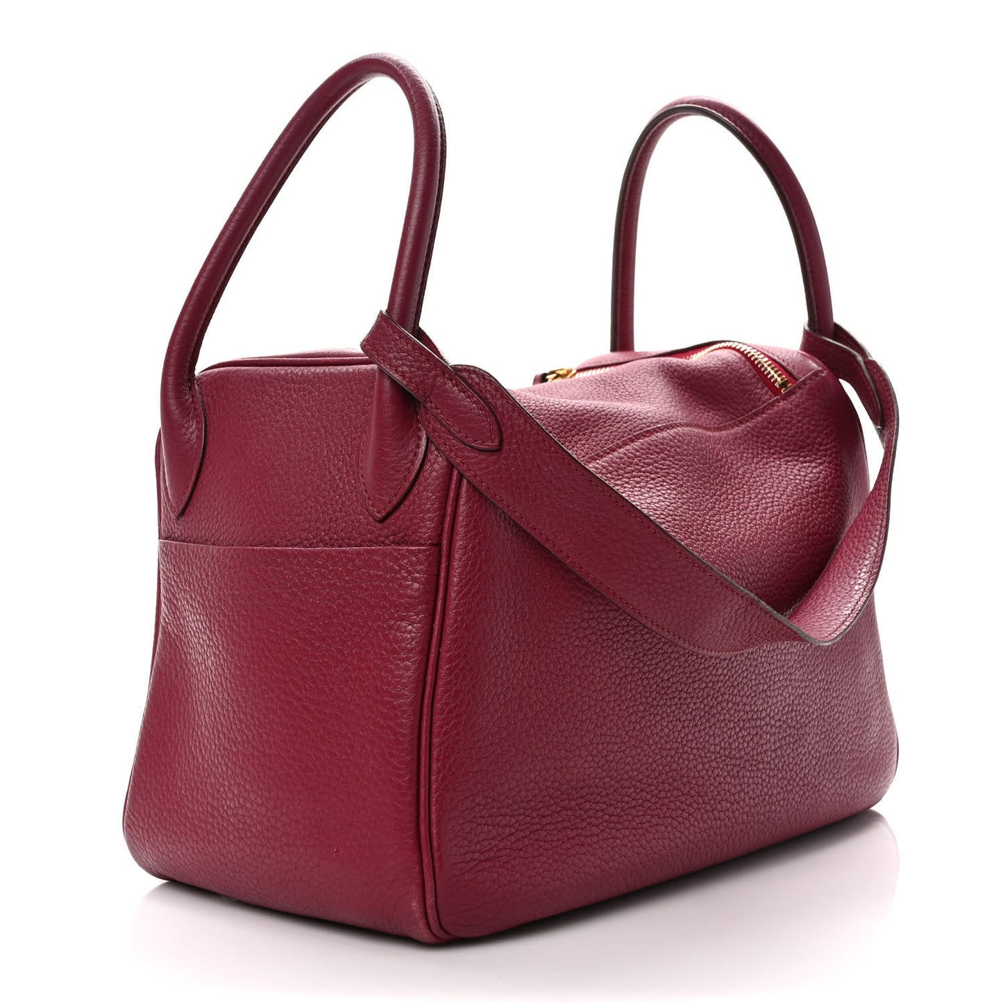 Taurillon Clemence Lindy 30 Rouge Garance