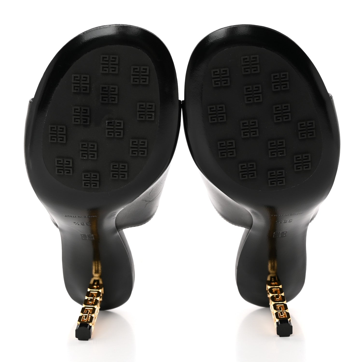 Givenchy Smooth Nappa G Cube Mule Sandals 38.5 Black 5 of 10