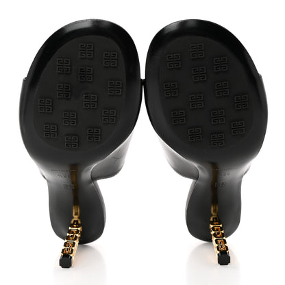 Givenchy Smooth Nappa G Cube Mule Sandals 38.5 Black 5 of 10