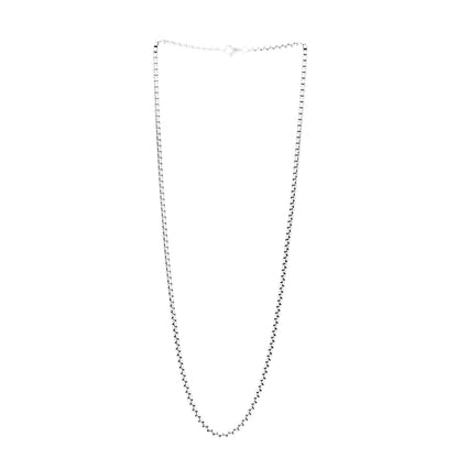 David Yurman Sterling Silver 3.6mm Box Chain Necklace 26" 3 of 5