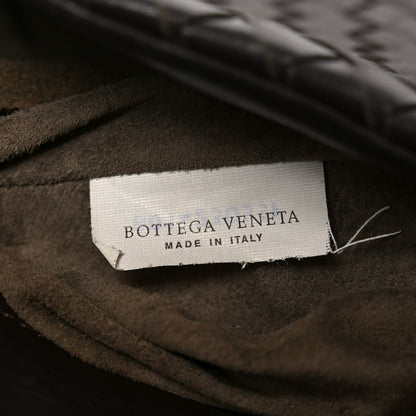 Bottega Veneta Nappa Intrecciato Messenger Bag Ebano 7 of 11