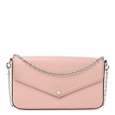 Epi Pochette Felicie Rose Ballerine