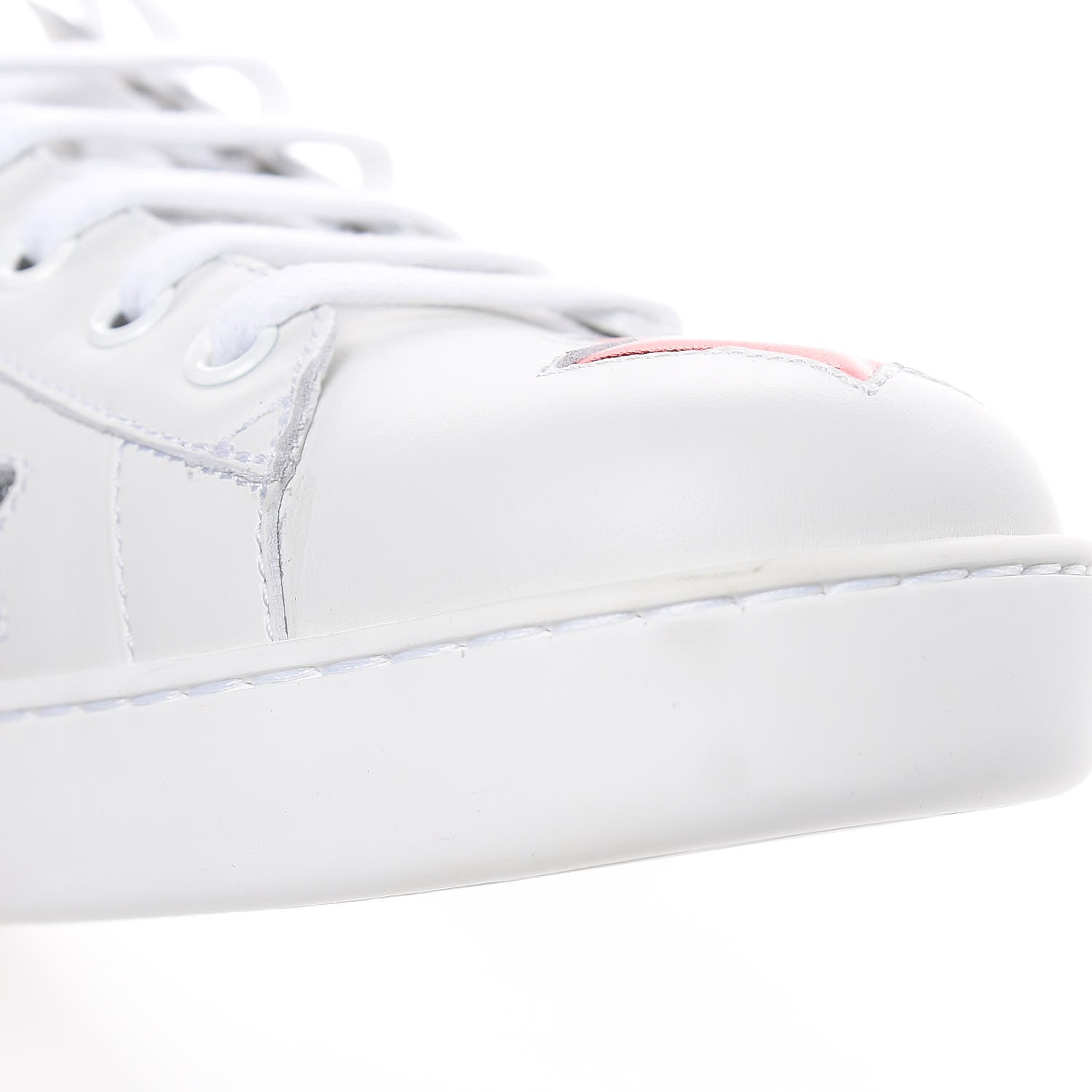 Gucci Calfskin Ayers Web Star Embroidered Mens Ace Sneakers 10 White Multi 9 of 10