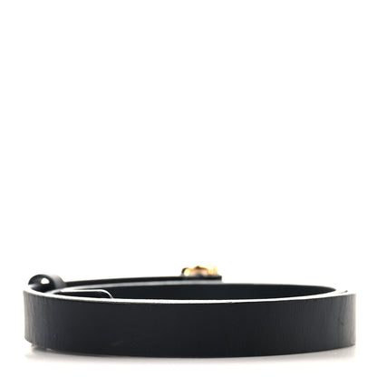 Gucci Calfskin Double G 20mm Slim Belt 75/30 Black 2 of 5