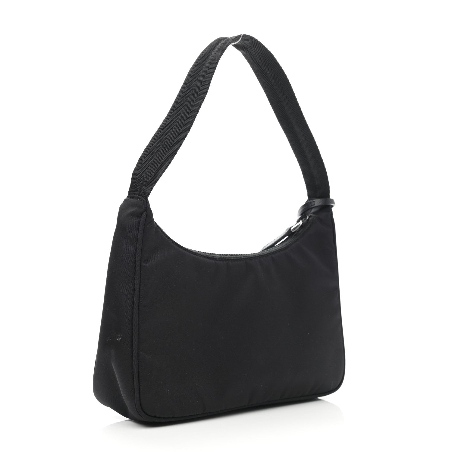 Prada Tessuto Nylon Mini Re-Edition 2000 Bag Black 3 of 10