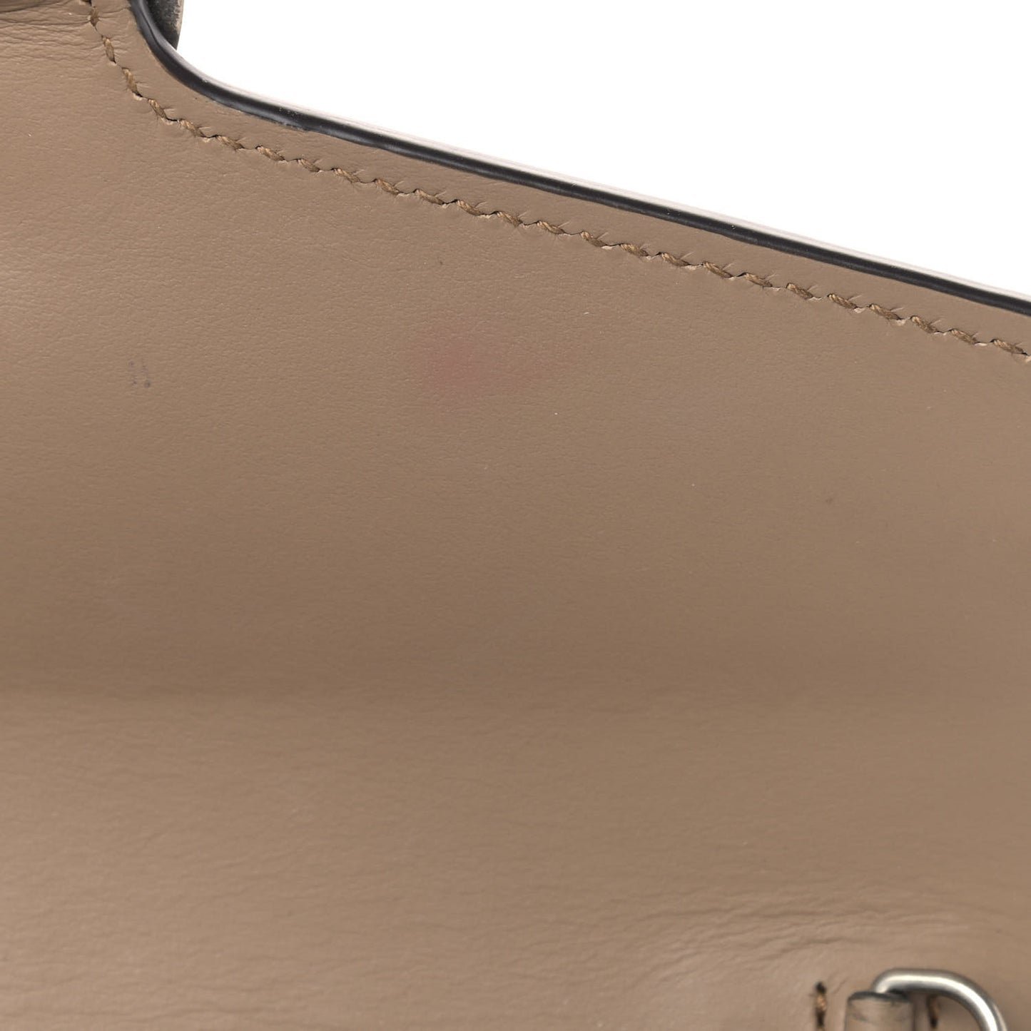 GG Supreme Monogram Mini Dionysus Chain Wallet Beige Taupe