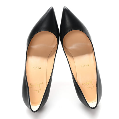 Christian Louboutin Shiny Nappa Pigalle Follies 85 Pumps 38.5 Black 2 of 9