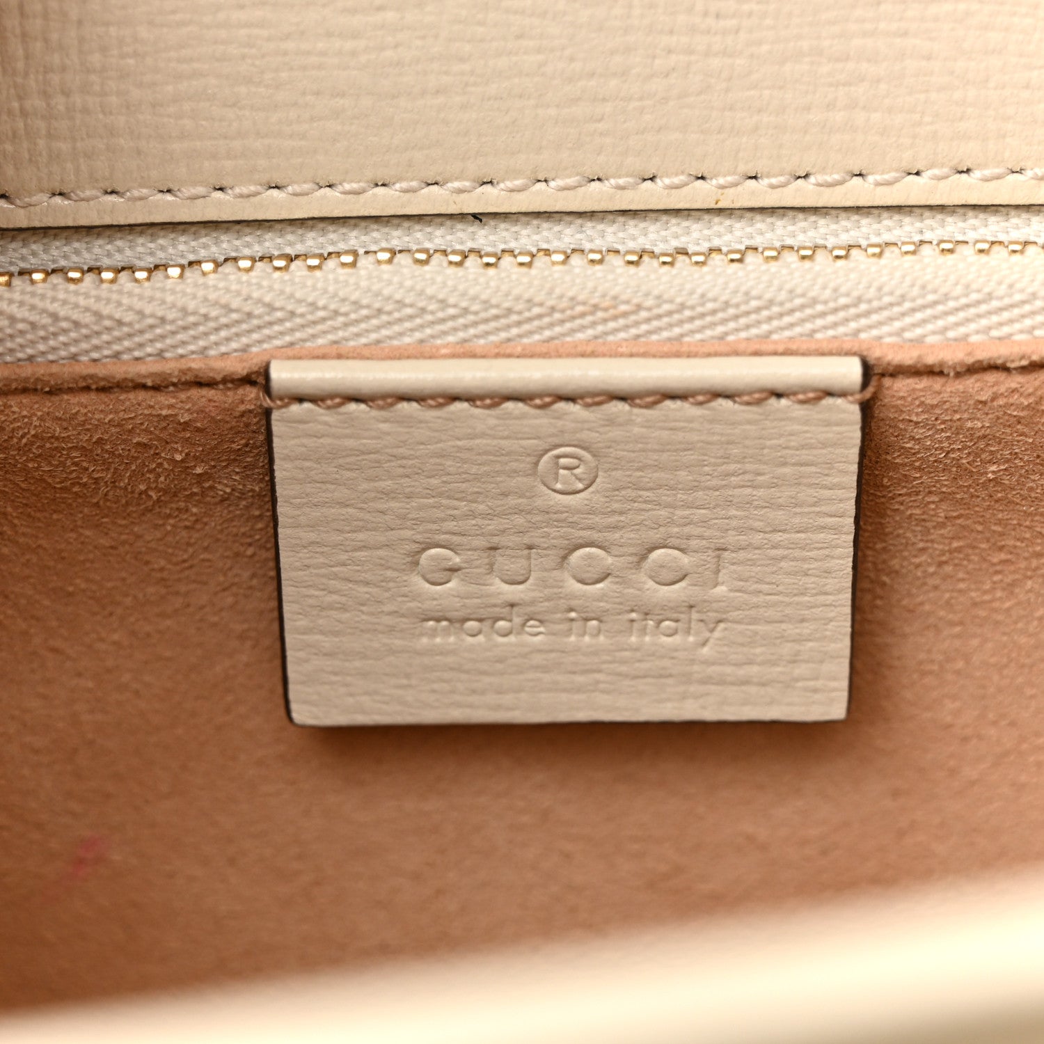Gucci Azalea Calfskin Horsebit 1955 Shoulder Bag Mystic White 6 of 12