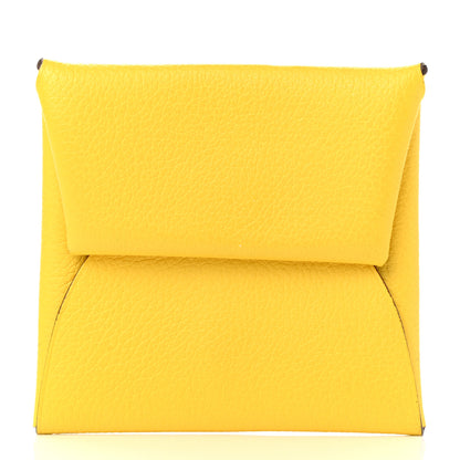 Hermes Evercolor Bastia Coin Purse Jaune De Naples 1 of 9