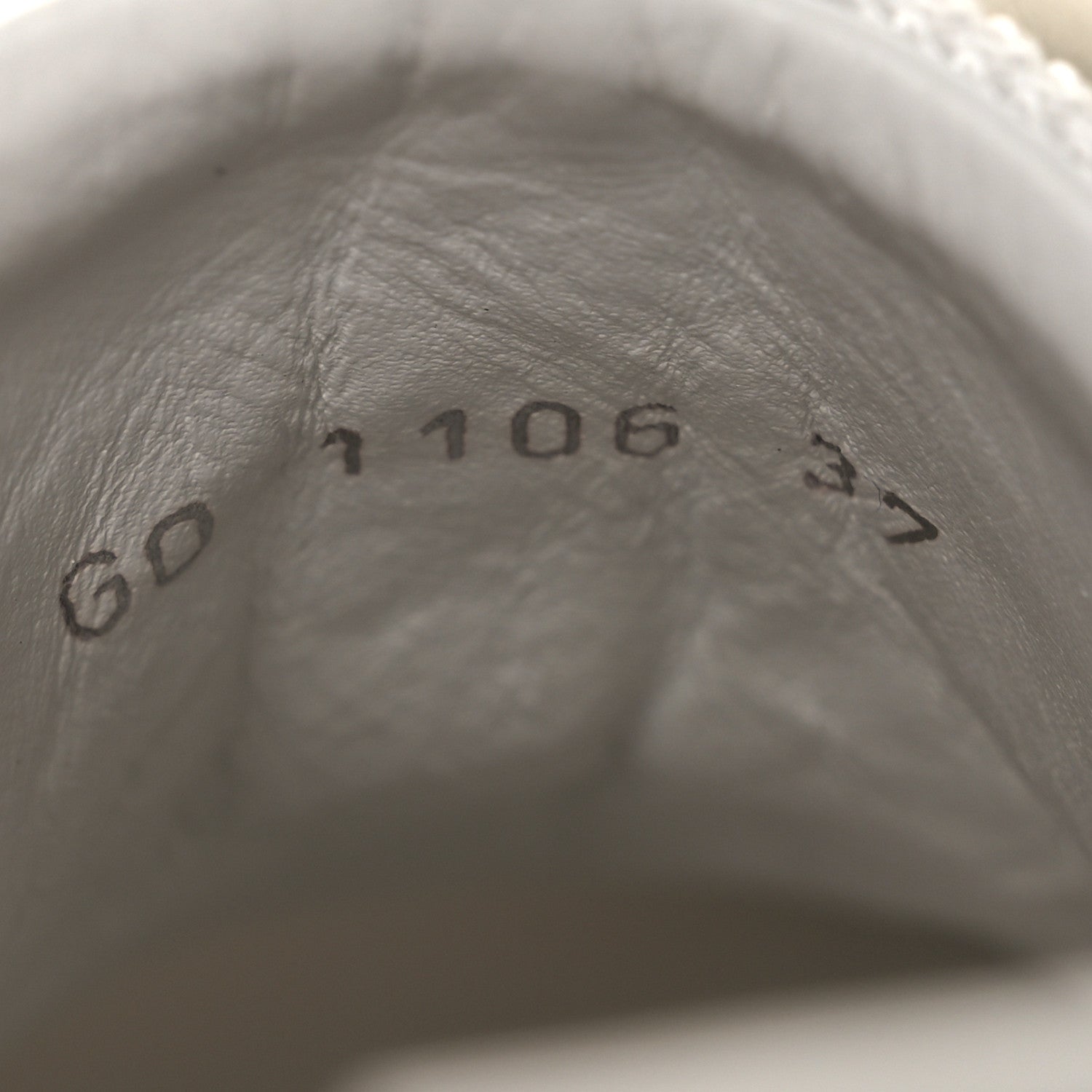 Louis Vuitton Calfskin Mesh Run Away Sneakers 37.5 White 10 of 12